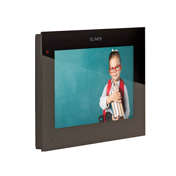 Ультрасовременный видеодомофон для квартиры с поддержкой камер видеонаблюдения стандартов AHD, TVI и CVI и вызывных панелей (2 камеры + 2 панели).