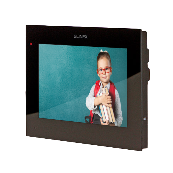Ультрасовременный видеодомофон для квартиры с поддержкой камер видеонаблюдения стандартов AHD, TVI и CVI и вызывных панелей (2 камеры + 2 панели).