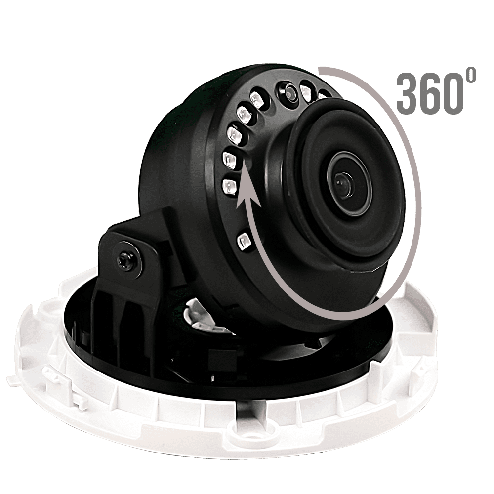 Мультиформатная камера ActiveCam AC-H1D1, оснащенная ИК-подсветкой с радиусом 20м. Разрешением 720p